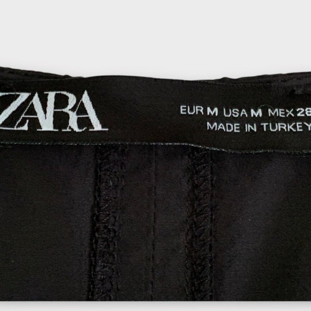 Zara Ruched Crop Top - Picture 6 of 8